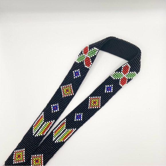 Seed Bead Thunderbird Belt - Picture 3 of 8